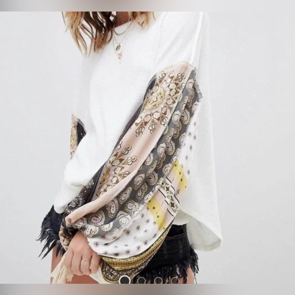 Free people white shirt